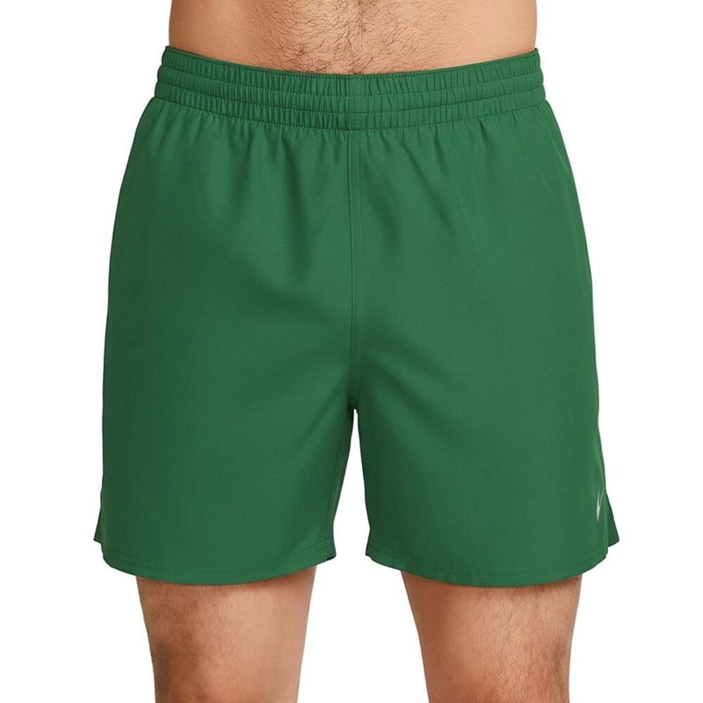 Nike Mens Embroidered Logo Regular Swim Shorts / Malachite Green